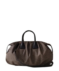 BORBONESE VIS-A-VIS Maxi handbag, with shoulder strap OP / NATURAL / BLACK - Women&rsquo;s Bags - 2