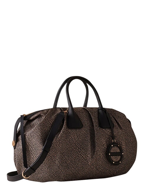 VIS-A-VIS Maxi handbag, with shoulder strap OP / NATURAL / BLACK - Women&rsquo;s Bags