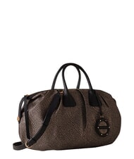 BORBONESE VIS-A-VIS Maxi handbag, with shoulder strap OP / NATURAL / BLACK - Women&rsquo;s Bags - 4