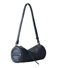 BORBONESE VIS-A-VIS Small shoulder bag blue lapis - Women&rsquo;s Bags - 3