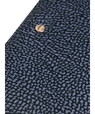 BORBONESE CLASSICA Hand clutch bag blue lapis - Sachets & Travels Cases - 4