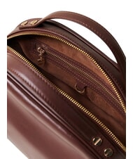 BORBONESE SEXY  Leather bag with shoulder strap brule - Women&rsquo;s Bags - 5