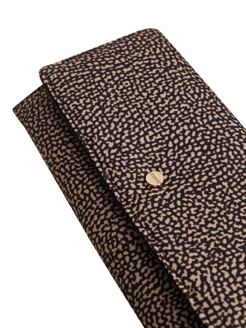 CLASSICA Large wallet with flap OP / NATURAL / BLACK - Women&rsquo;s Wallets