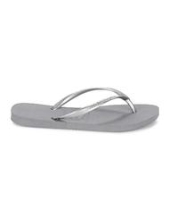 HAVAIANAS flip flops SLIM steel / gray - Women&rsquo;s shoes - 3