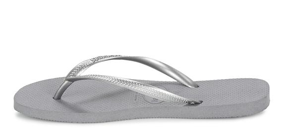 flip flops SLIM steel / gray - Women&rsquo;s shoes