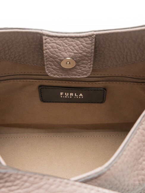 CAMPIONARIO - ONDA Shoulder bag, leather gray stucco - Women&rsquo;s Bags