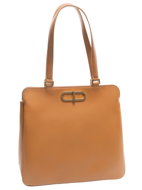 CAMPIONARIO - TEIA Leather bag brandy - Women&rsquo;s Bags