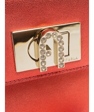 FURLA CAMPIONARIO - 1927 Mini handbag with shoulder strap Venetian red - Women&rsquo;s Bags - 4