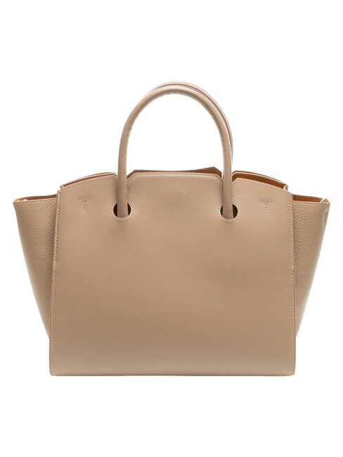CAMPIONARIO - GENESI  Leather bag, with shoulder strap greige - Women&rsquo;s Bags