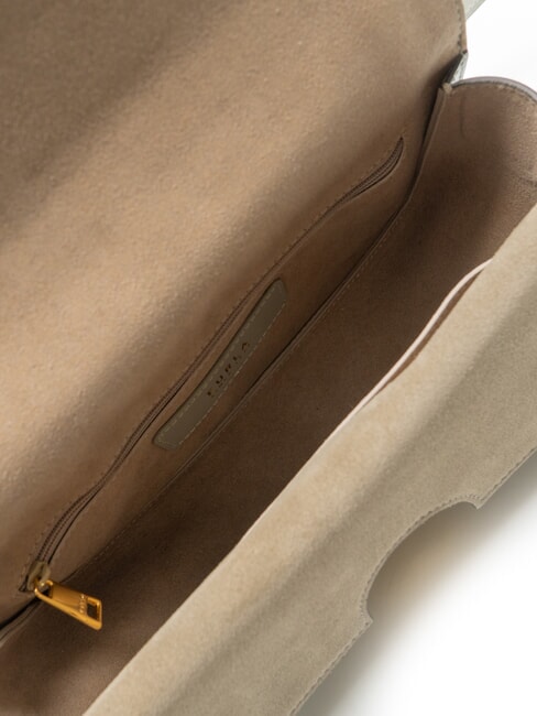 CAMPIONARIO - SFERA  Leather shoulder bag agaveb - Women&rsquo;s Bags