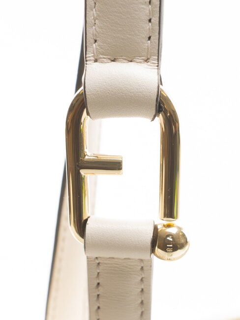 CAMPIONARIO - DUETTO Handbag / shoulder bag cream+oats int. - Women&rsquo;s Bags