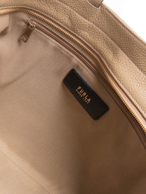 CAMPIONARIO - SFERA  Leather shopper greige - Women&rsquo;s Bags