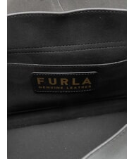 FURLA CAMPIONARIO - FLOW Leather shoulder bag Black - Women&rsquo;s Bags - 5