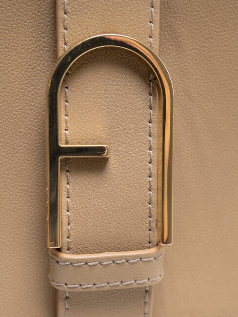 CAMPIONARIO - FLOW Handbag, with shoulder strap greige - Women&rsquo;s Bags