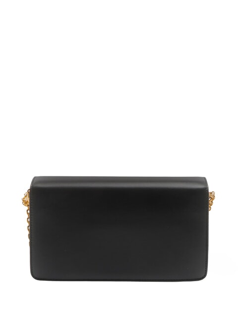 CAMPIONARIO - SFERA Mini leather bag. Shoulder bag Black - Women&rsquo;s Bags