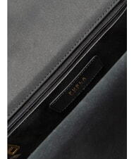 FURLA CAMPIONARIO - SFERA Mini leather bag. Shoulder bag Black - Women&rsquo;s Bags - 4