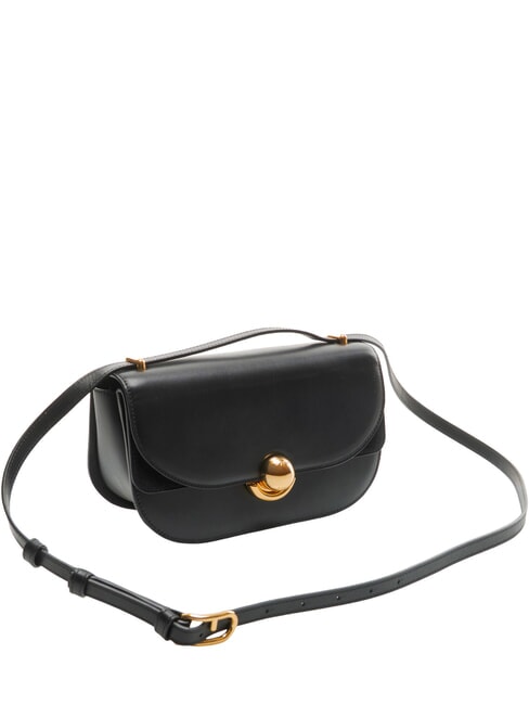 CAMPIONARIO - SFERA  Mini shoulder bag, in leather Black - Women&rsquo;s Bags