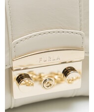 FURLA CAMPIONARIO - METROPOLIS REMIX Micro Shoulder Bag Marshmallow - Women&rsquo;s Bags - 3