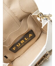 FURLA CAMPIONARIO - METROPOLIS REMIX Micro Shoulder Bag Marshmallow - Women&rsquo;s Bags - 5