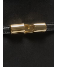 FURLA GOCCIA  Leather shopper Black - Women&rsquo;s Bags - 3