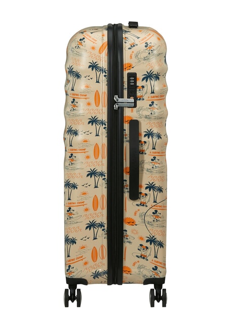 WAVEBREAKER DISNEY  Large Trolley Mickey Super Surfer - Rigid Trolley Cases