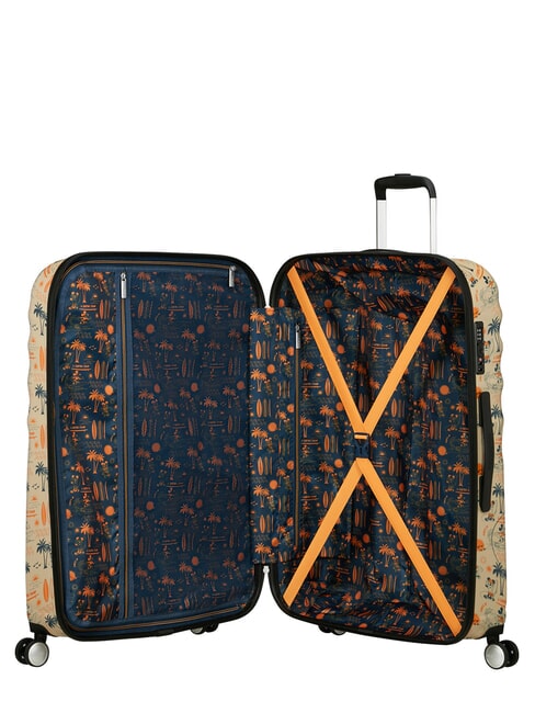 WAVEBREAKER DISNEY  Large Trolley Mickey Super Surfer - Rigid Trolley Cases