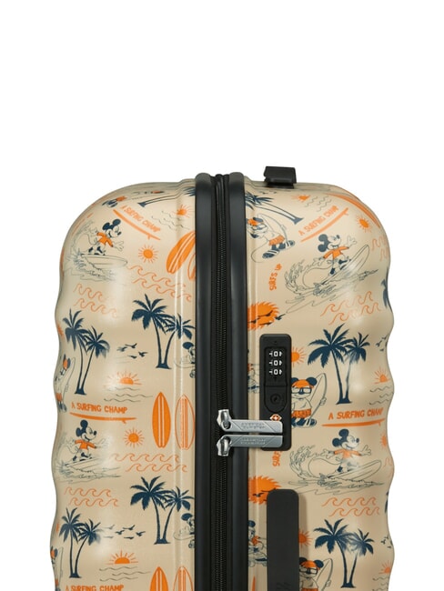 WAVEBREAKER DISNEY  Large Trolley Mickey Super Surfer - Rigid Trolley Cases