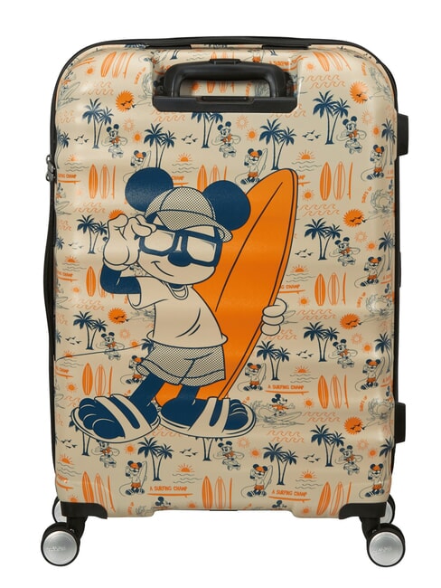 WAVEBREAKER DISNEY  Medium Trolley Mickey Super Surfer - Rigid Trolley Cases
