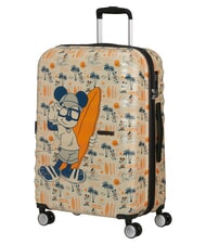 AMERICAN TOURISTER WAVEBREAKER DISNEY  Medium Trolley Mickey Super Surfer - Rigid Trolley Cases - 3