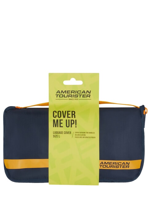 AMERICAN TOURIST. TA Suitcase cover, size L navy/orange - Travel Accessories