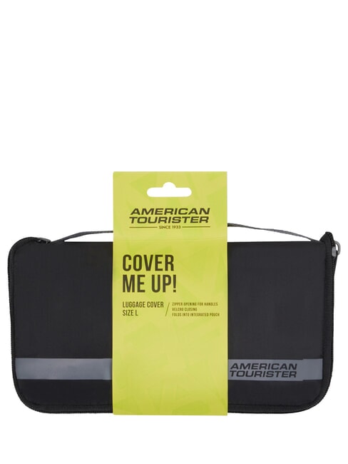 AMERICAN TOURIST. TA Suitcase cover, size L black / gray - Travel Accessories