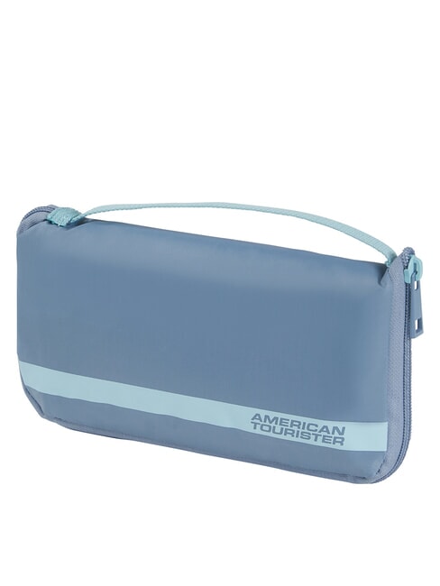 AMERICAN TOURIST. TA Suitcase cover, size M stone blue/blue - Travel Accessories