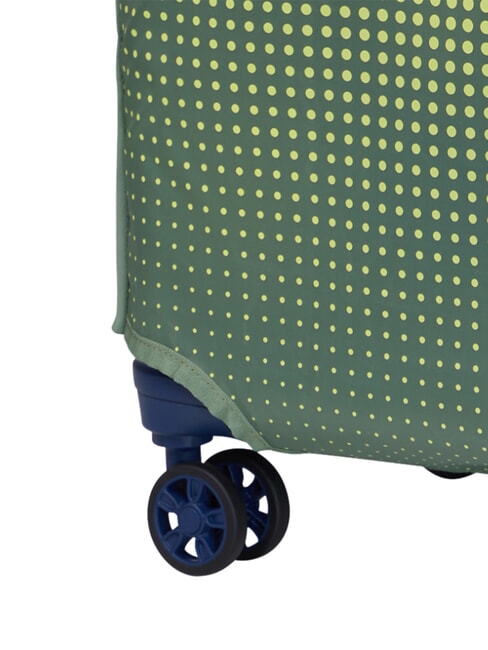 AMERICAN TOURIST. TA Suitcase cover, size M olives/limes - Travel Accessories