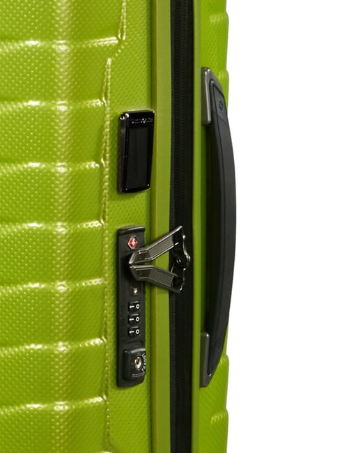 PROXIS Expandable carry-on trolley lime - Hand luggage