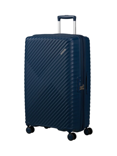 DIABLAST Medium trolley, expandable, TSA lock darkwave blue - Rigid Trolley Cases