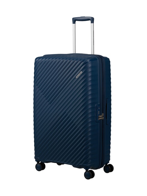 DIABLAST Medium trolley, expandable, TSA lock darkwave blue - Rigid Trolley Cases