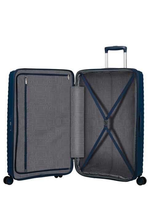 DIABLAST Medium trolley, expandable, TSA lock darkwave blue - Rigid Trolley Cases