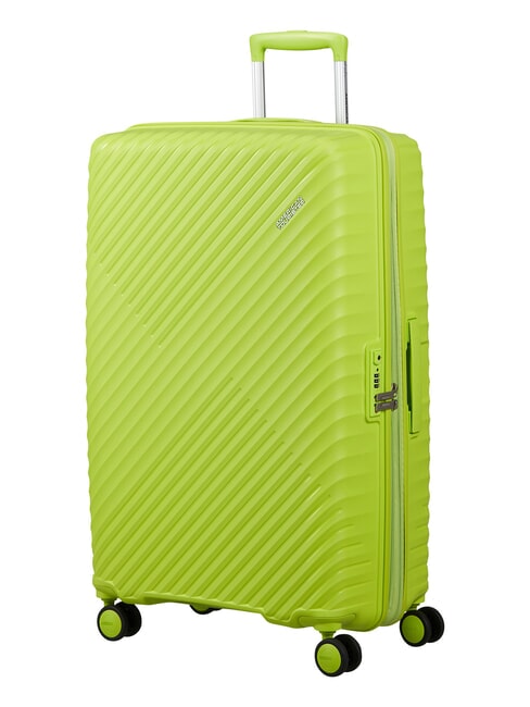 DIABLAST Medium trolley, expandable, TSA lock hyper lime - Rigid Trolley Cases