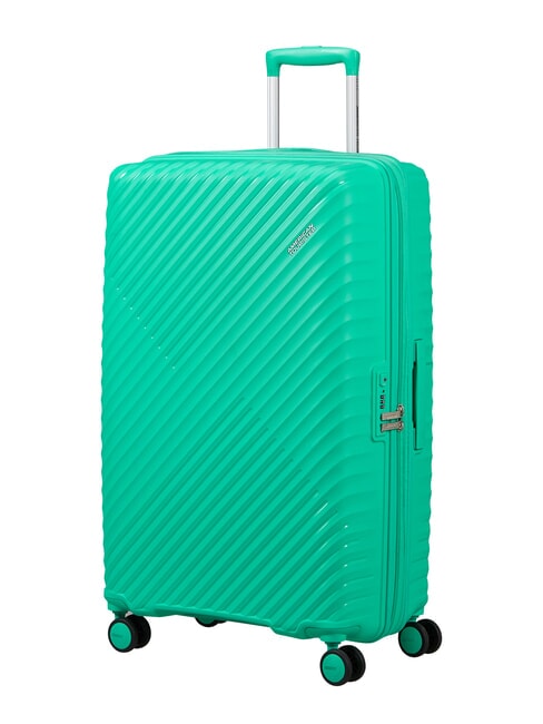 DIABLAST Medium trolley, expandable, TSA lock cyber aqua - Rigid Trolley Cases