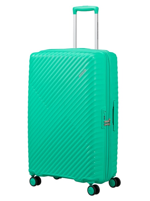 DIABLAST Medium trolley, expandable, TSA lock cyber aqua - Rigid Trolley Cases