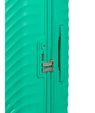 AMERICAN TOURISTER DIABLAST Medium trolley, expandable, TSA lock cyber aqua - Rigid Trolley Cases - 7