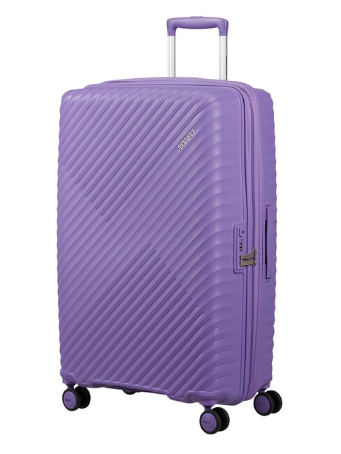 DIABLAST Medium trolley, expandable, TSA lock purple pulse - Rigid Trolley Cases