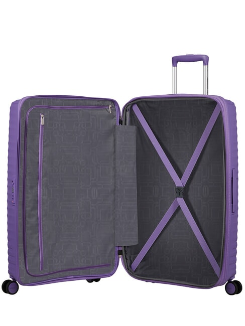 DIABLAST Medium trolley, expandable, TSA lock purple pulse - Rigid Trolley Cases