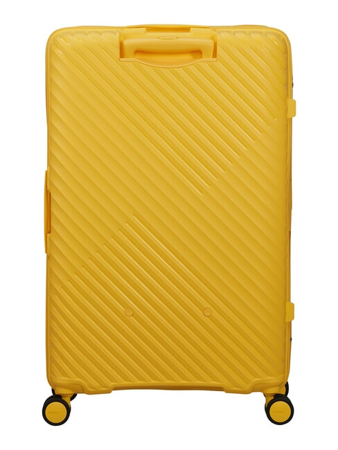 DIABLAST Medium trolley, expandable, TSA lock digital yellow - Rigid Trolley Cases