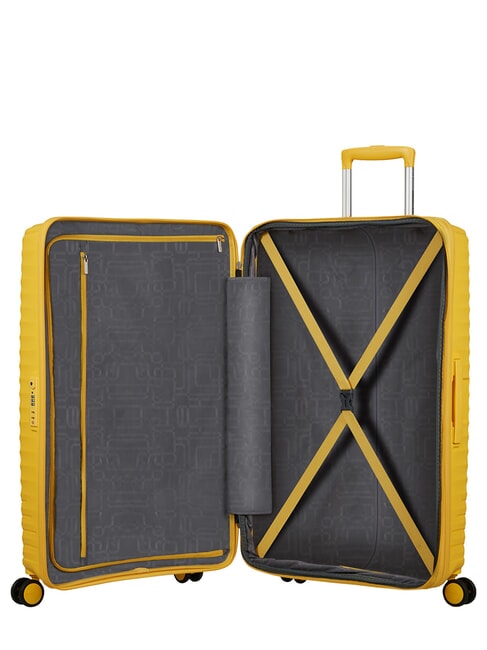 DIABLAST Medium trolley, expandable, TSA lock digital yellow - Rigid Trolley Cases