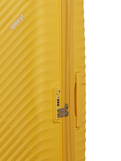 DIABLAST Medium trolley, expandable, TSA lock digital yellow - Rigid Trolley Cases