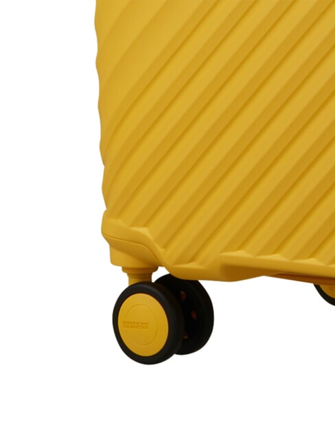 DIABLAST Medium trolley, expandable, TSA lock digital yellow - Rigid Trolley Cases