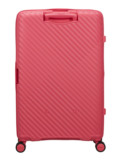 DIABLAST Medium trolley, expandable, TSA lock pink glitch - Rigid Trolley Cases