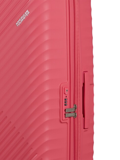 DIABLAST Medium trolley, expandable, TSA lock pink glitch - Rigid Trolley Cases