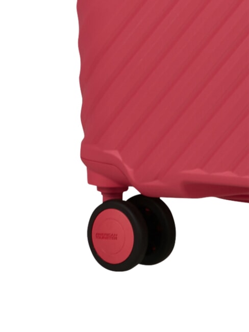 DIABLAST Medium trolley, expandable, TSA lock pink glitch - Rigid Trolley Cases